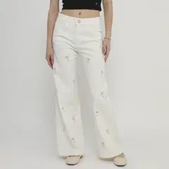 DOO AUSTRALIA - Jean Wide Leg Tiro Medio Mujer