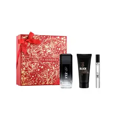 CAROLINA HERRERA - Set 212 Vip Black Edp 100ml+ Shower Gel 100ml+ Mini