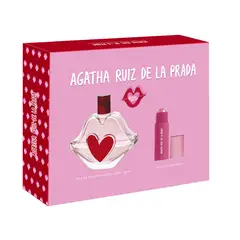 AGATHA RUIZ DE LA PRADA - Set De Beso En Beso Edt 100ml + 3 En 1 Make Up Stick