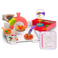 KINETIC SAND - Pack Arma Tu Pizza Arena Mágica