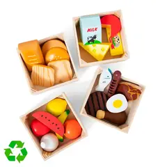 MELISSA & DOUG - Set de Alimentos de Madera