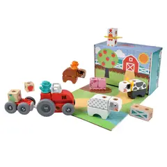 MELISSA & DOUG - Set de Bloques La Granja