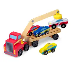 MELISSA & DOUG - Camion Transportador de Autos Magnetico