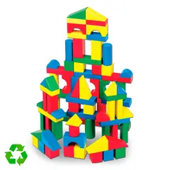 MELISSA & DOUG - Set 100 Bloques de Madera