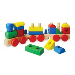 MELISSA & DOUG - Tren de Madera Para Apilar
