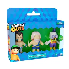 STUMBLE GUYS - Pack De 3 Figuras 5 Cm Mythic