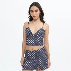 SYBILLA - Top Sin Mangas Mujer