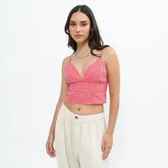 SYBILLA - Blusa Sin Mangas Mujer