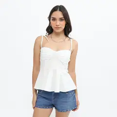 SYBILLA - Top Peplum Mujer