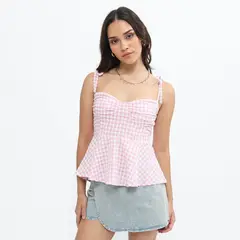 SYBILLA - Top Peplum Mujer