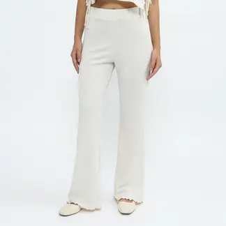 SYBILLA - Pantalón Flare Tiro Alto Mujer