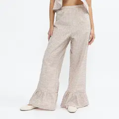 SYBILLA - Pantalón Flare Tiro Alto Mujer