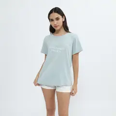 SYBILLA - Polo Manga Corta Mujer