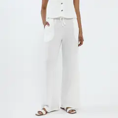 ELLE - Pantalón Tiro Medio Mujer