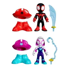 SPIDEY - Set And His Amazing Friends Water-Webs Pack De 2 Figuras Y Accesorios Surtido