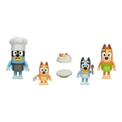 BLUEY - Pack X4 Figuras