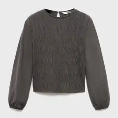 MANGO KIDS - Polo Niña Manga Larga Algodón