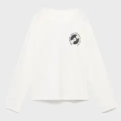 MANGO KIDS - Polo Niña Manga Larga Algodón