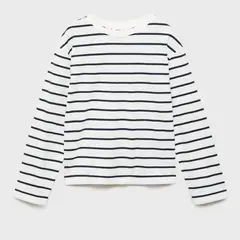 MANGO KIDS - Polo Niña Manga Larga Algodón