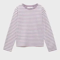 MANGO KIDS - Polo Niña Manga Larga Algodón