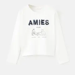 MANGO KIDS - Polo Niña Manga Larga Algodón