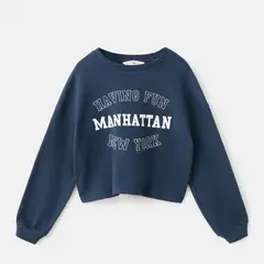 MANGO KIDS - Polera Niña Algodón