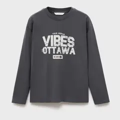 MANGO KIDS - Polo Niño Manga Larga Algodón