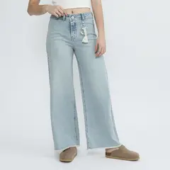 DOO AUSTRALIA - Jean Wide Leg Tiro Medio Mujer