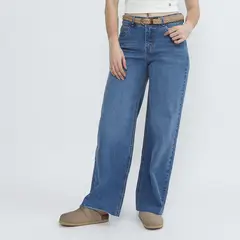 DOO AUSTRALIA - Jean Straight Tiro Medio Mujer