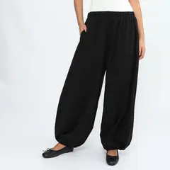 DENIMLAB - Pantalón Balloon Tiro Alto Mujer