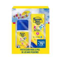 HAWAIIAN TROPIC - Pack Banana Boat Kids Sport Spf50 60 Ml + 75 Ml