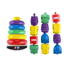 FISHER PRICE - Juguete Para Bebés Pila De Aritosfisher-price 80 Aniversario