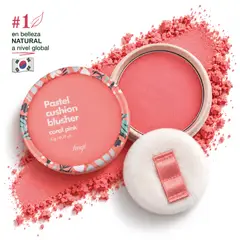 FMGT - Rubor Pastel Cushion 02 Coral Pink Acabado Natural y Duradero