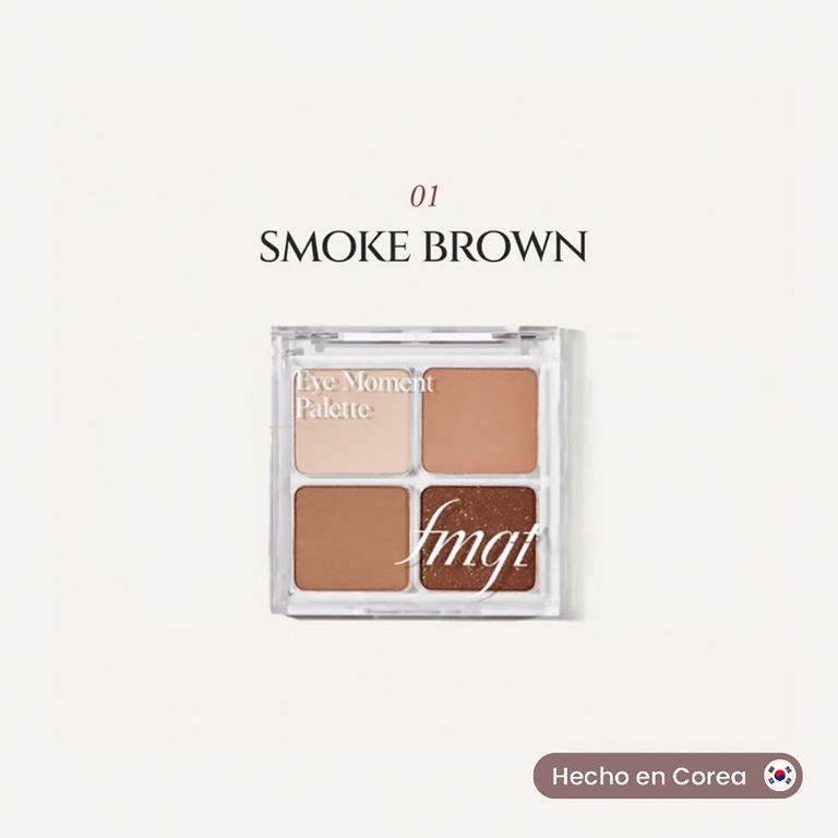 Paleta de Sombras 01 SMOKE BROWN