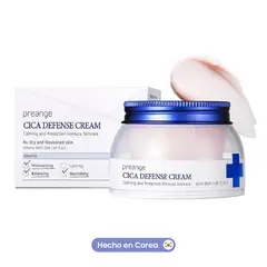 PREANGE - Crema Reparadora Calmante con Cica & Ácido Hialurónico