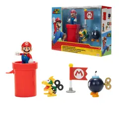 NINTENDO - Figura Coleccionable Súper Mario Diorama