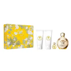 VERSACE - Est Eros Pour Femme Edp 100ml + Shower Gel + Bodylotion + Edp 5ml
