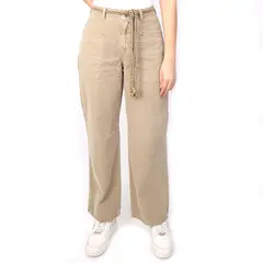 KAYRA POBLET - Jean Baggy Tiro Alto Mujer