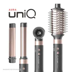 GAMA - Multistyler Uniq Aura 4 En 1 | Seca, Alisa, Ondula Y Más