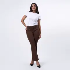 TAYSSIR - Pantalón Flare Tiro Alto Mujer