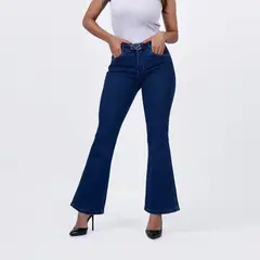TAYSSIR - Jean Flare Tiro Alto Mujer