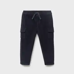 MANGO KIDS - Pantalón Cargo Bebé Niño Algodón