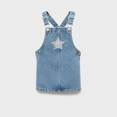 MANGO KIDS - Overol Bebé Niña Algodón