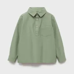 MANGO KIDS - Camisa Bebé Niño Algodón