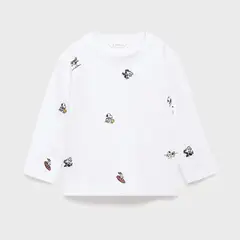 MANGO KIDS - Polo Bebé Niño Manga Corta Algodón