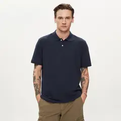GAP - Polo Piqué Algodón Hombre