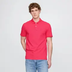 GAP - Polo Piqué Algodón Hombre