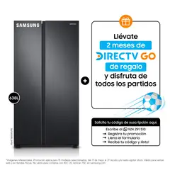 SAMSUNG - Refrigeradora Side by Side 638Lt RS64T5B00B1