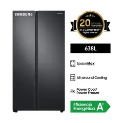 SAMSUNG - Refrigeradora Side by Side 638Lt RS64T5B00B1