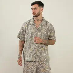 DENIMLAB - Camisa Camo Hombre